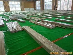 北京大興區團河路98號運動地板鋪設案例